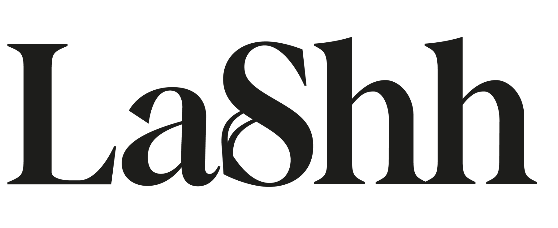 LaShh musta logo